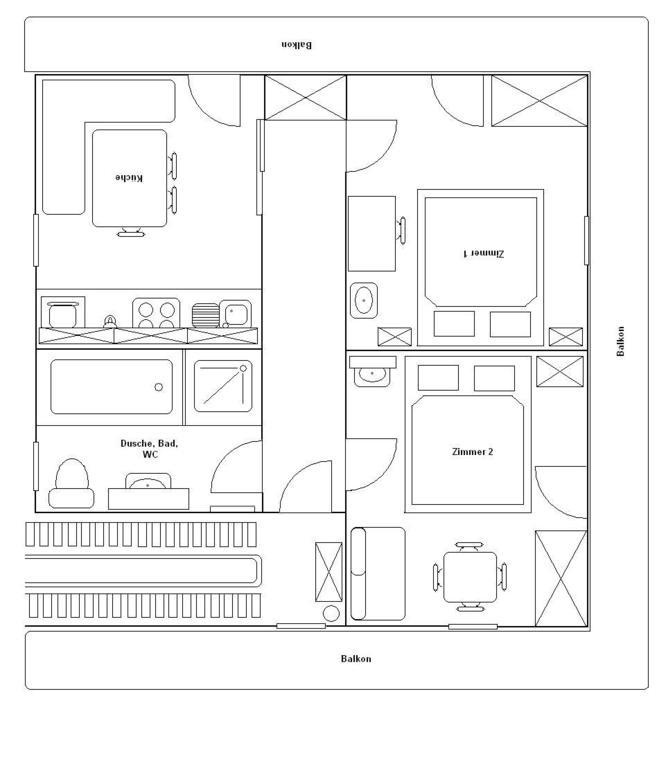 Apartment Hubert Praxmarer Fulpmes Quarto foto